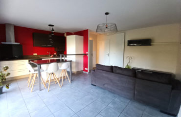 Appartement T2 meuble avec jardin et garage