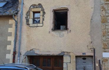 maison de village- garage - jardin